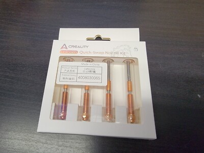 Creality K1C Nozzles 4 PCS, Unicorn Quick-Swap Nozzle Kit .4mm nozzle