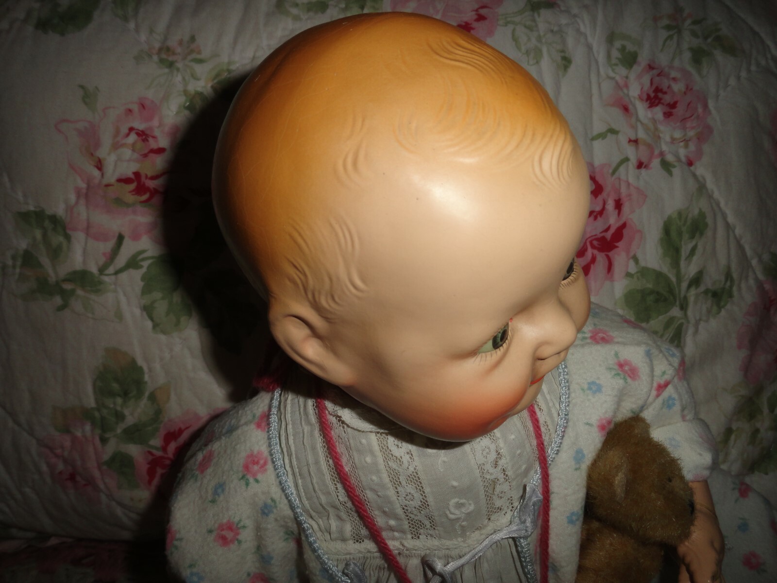 baby dimples doll.. 20 in long  eih horsman   original
