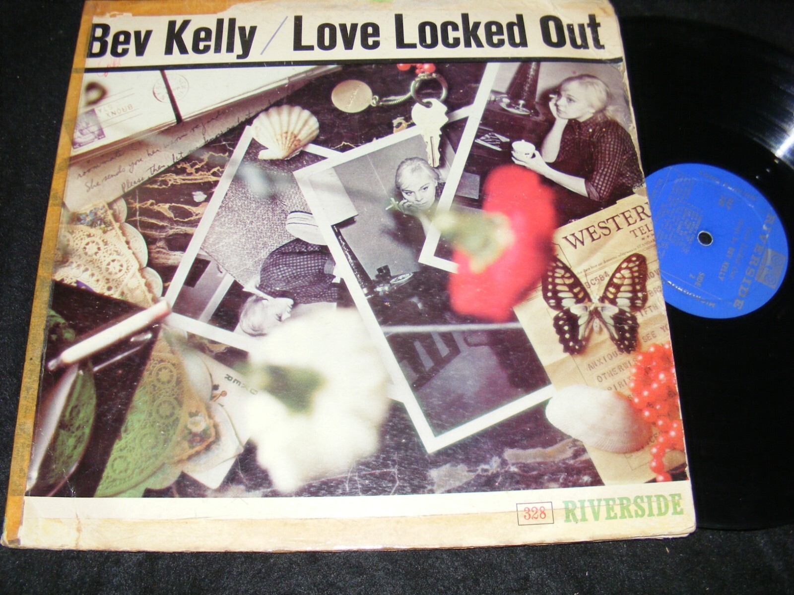 BEV KELLY Love Locked Out Female Jazz Vocal LP Rarity RIVERSIDE 1959  Original