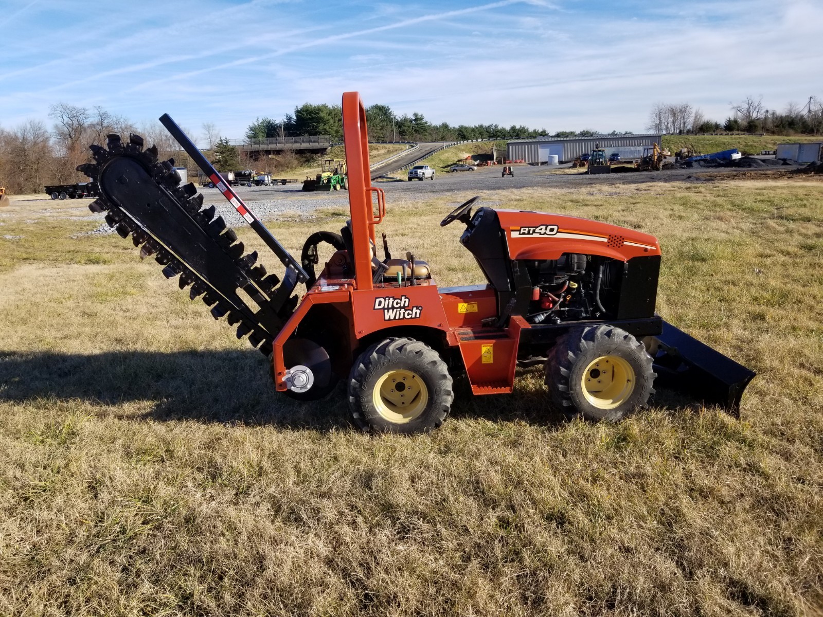 Ditch Witch RT 40 Ride on Trencher