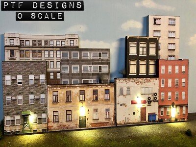 o scale building flats