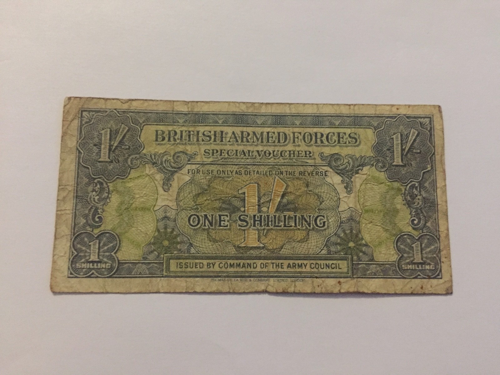 British Armed Forces One Shilling紙幣 British Armed Forces One Shilling 1946 | eBay