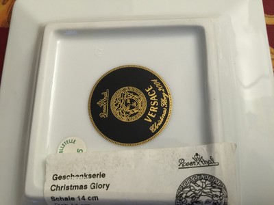 VERSACE MEDUSA ASH TRAY GLORY ROSENTHAL RETIAIL $300 Christmas Gift SALE BEST