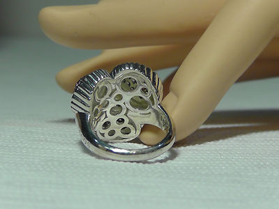 Pre-owned Lagos Sterling Silver Muse Pink Sapphire Pave Fluted Oval Ring. Sz 7new$1250 In Silver/pink