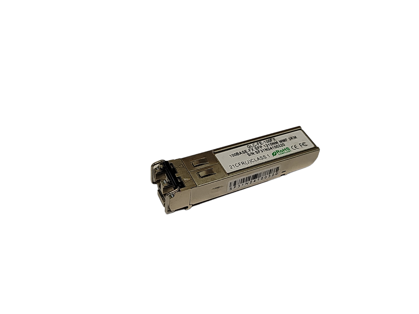 Lot of 10 GLC-FE-100FX SFP 100 Mbps Transceiver Module