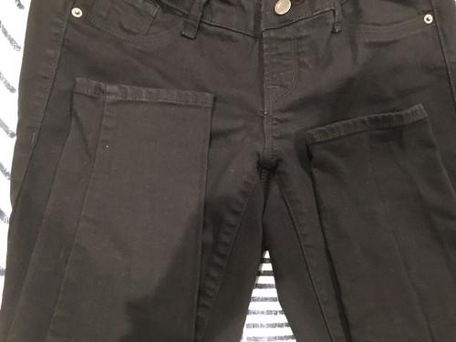 Old Navy Maternity Never-Fade Premium Full-Panel Rockstar Jeans Black ~ 6 Long