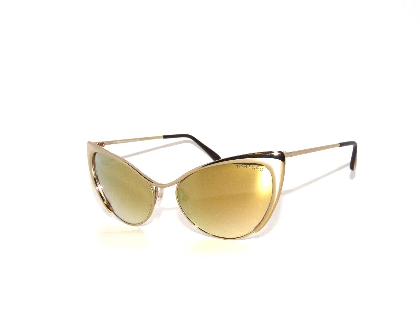 Tom Ford Nastasya 304 28G Gold Gradient Mirror Sunglasses Tom Ford Nastasya 304 28G Gold Gradient Mirror Sunglasses