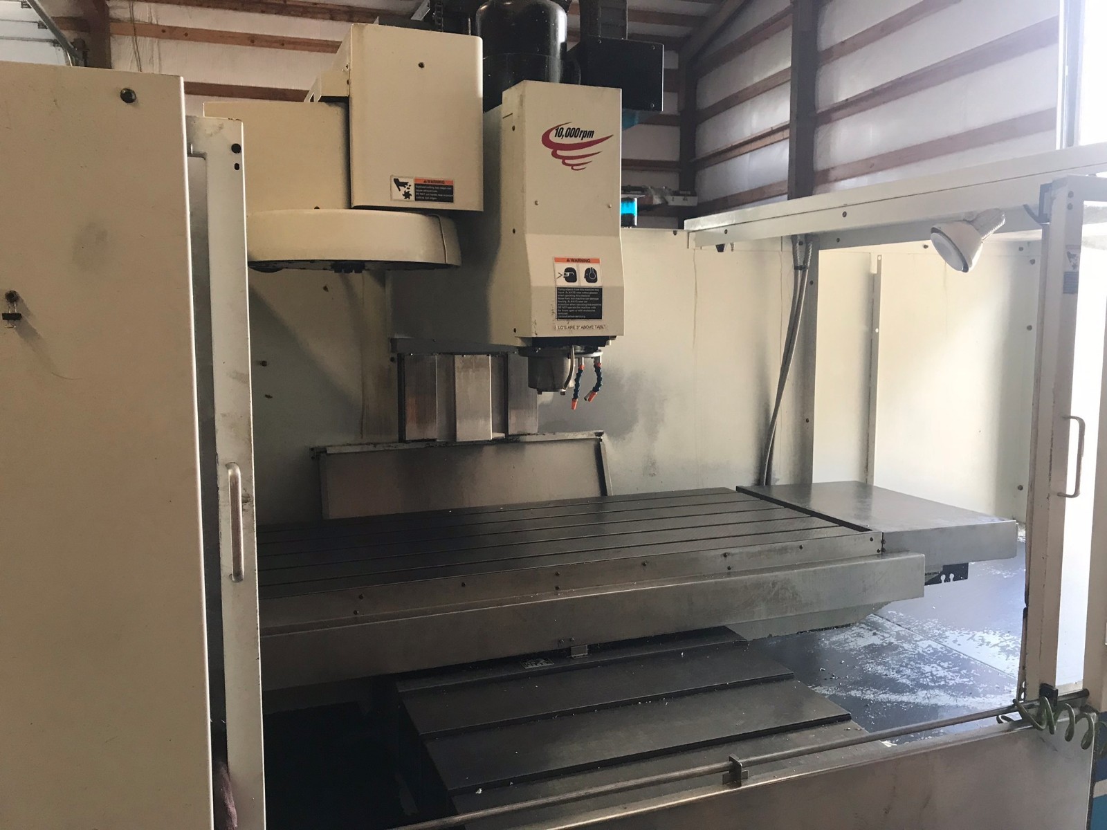 Fadal 8030 VMC 10000 RPM Vertical Machining Center with 4 Axis Table Haas