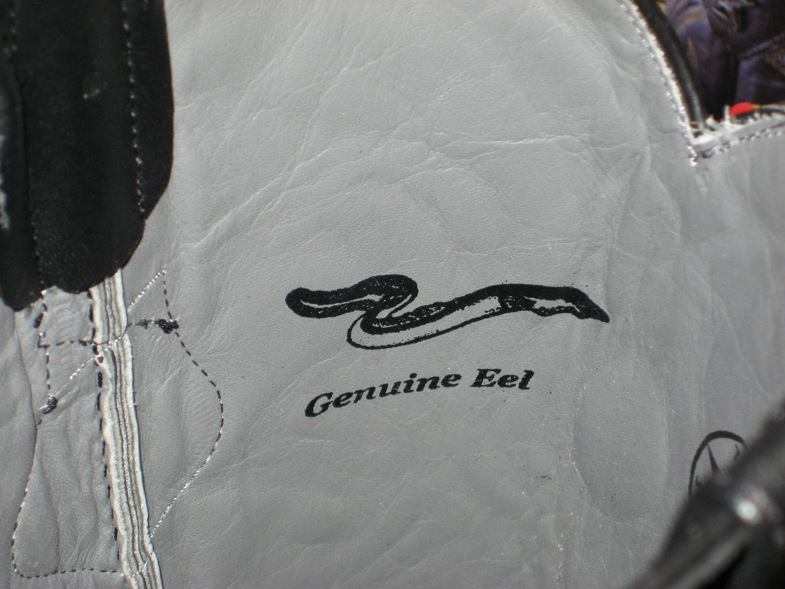 Pre-owned Los Altos Boots Los Altos Men Black Genuine Eel Western Cowboy Boot J-toe 990805 Ee