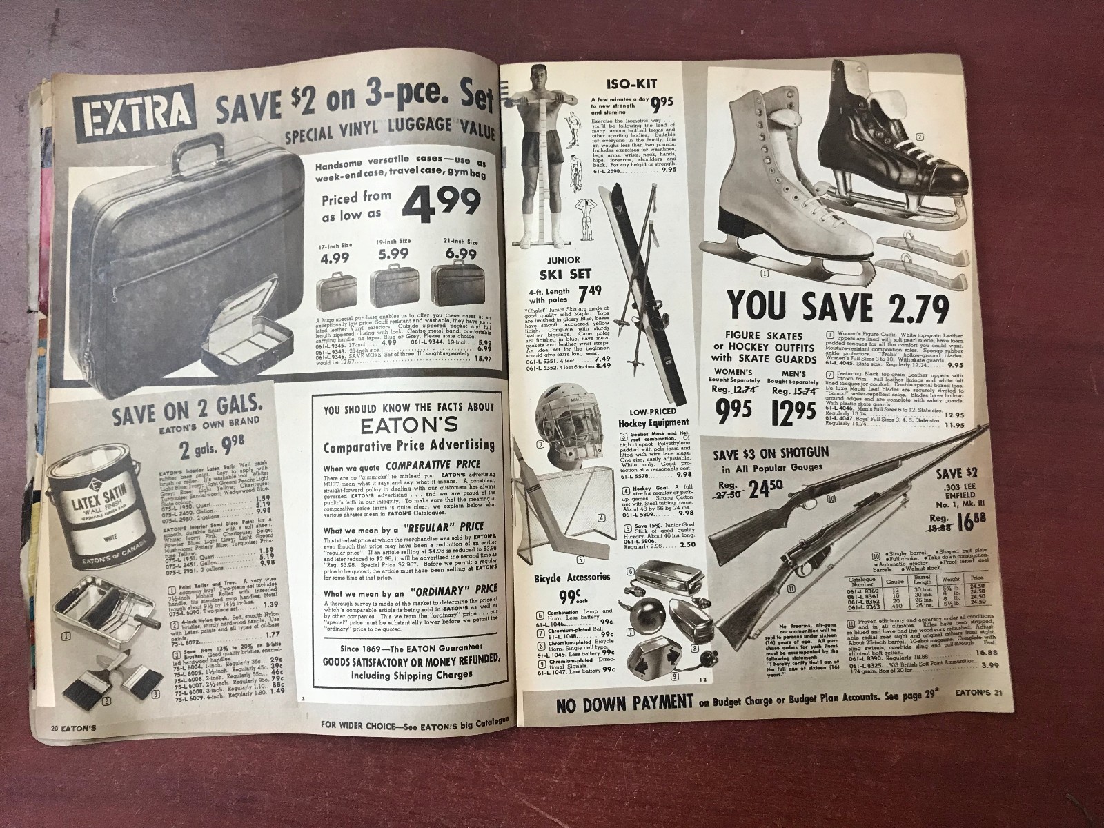 !!! EATON'S EXTRA SAVINGS SALES DECEMBER 1963 CATALOGUE !!!