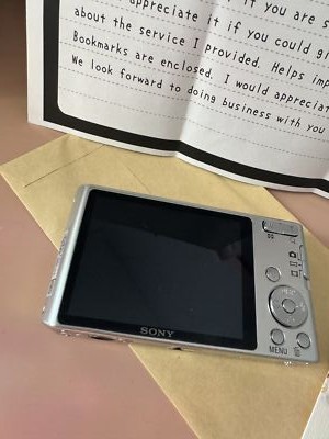 【未使用品級】 SONY Cyber-shot DSC-W610 シルバー Sony Cyber-shot DSC-W610 silver 14.1MP 4x Zoom Digital