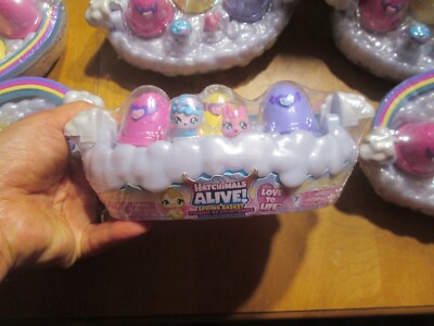 Hatchimals Alive SPRING BASKET 6 Mini Figures Eggs Panier Pack  NEW SEALED