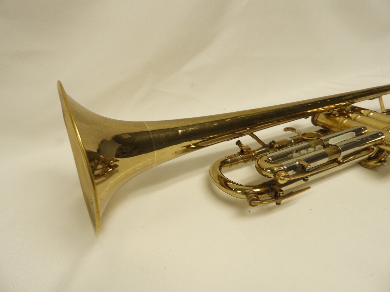 BESSON 2-20 BRASS TRUMPET LONDON PARIS NY MADE IN ENGLAND #