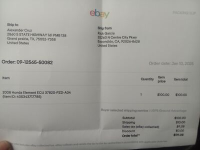 Item photo(s) from verified buyer