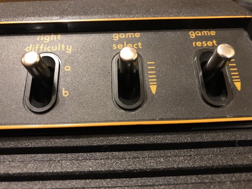 Atari 2600 Vcs Console Factory Reconditioned Sunnyvale 6 Switch 100% Cib Rare