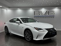 2016 Lexus RC 2.5 300h F Sport CVT Euro 6 (s/s) 2dr COUPE Petrol/Electric Hybrid