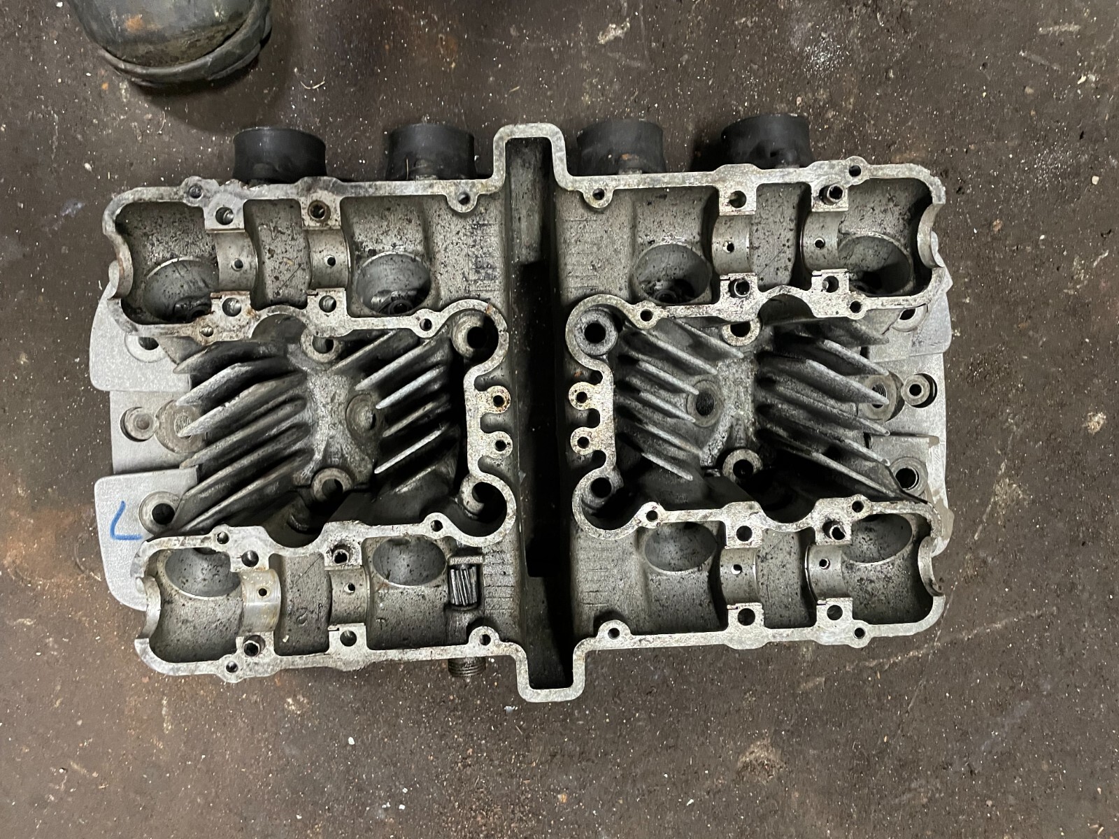 カセット 1970s kawasaki kz1000 kz900 cylinder head #7 | eBay