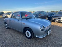 1991 NISSAN FIGARO CONVERTIBLE SILVER AUTOMATIC PETROL SALVAGE DAMAGED REPAI CAT
