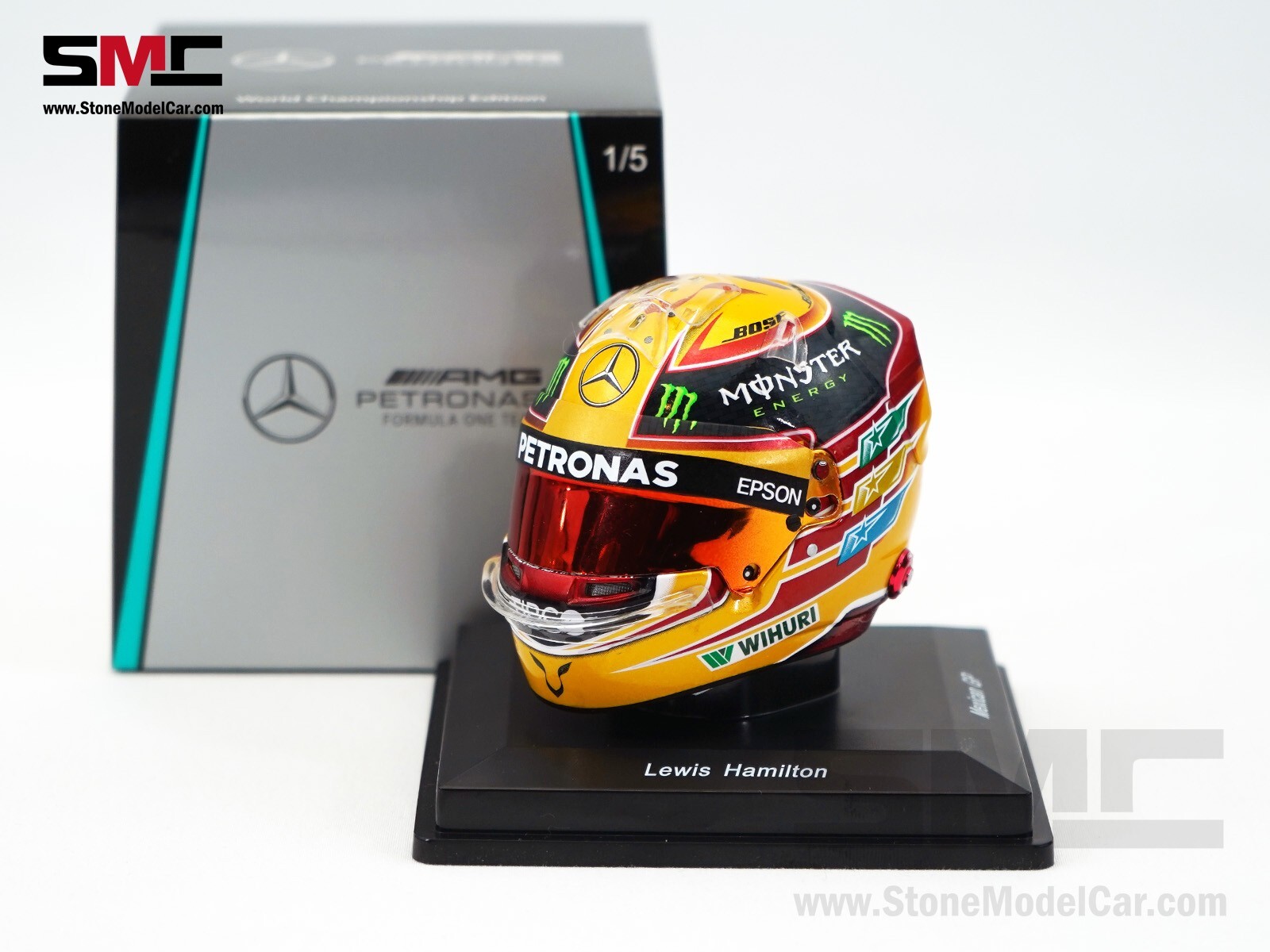 Mercedes AMG F1 W08 #44 Lewis Hamilton Mexico GP 2017 4x WDC