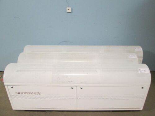 LOT OF (3) "ENVIROZONE ACS90MARK II" H.D. COMMERCIAL HEATED AIR CURTAIN SYSTEM