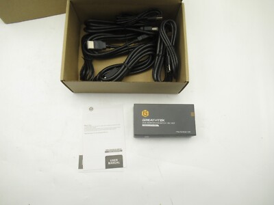 GREATHTEK KVM Switch Displayport & HDMI 2-Port Dual Monitor Switch GHT-S7217PH2