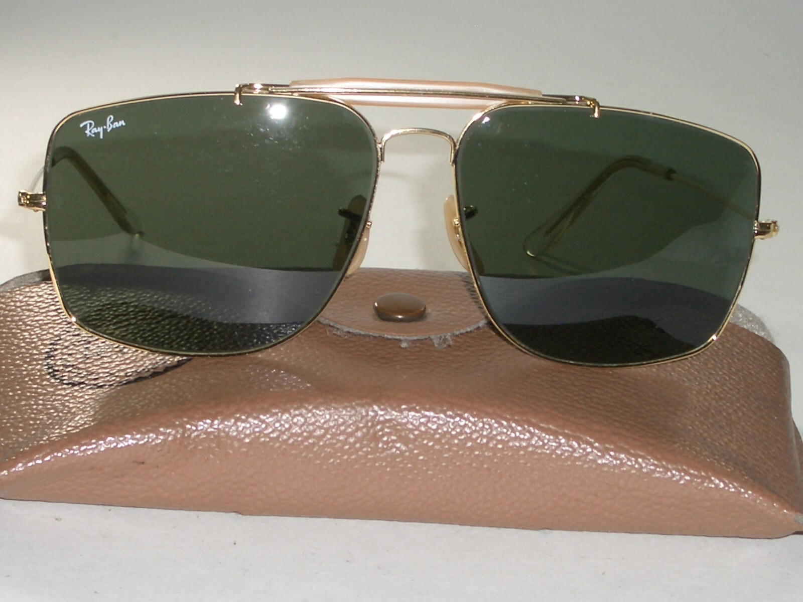 小物 B&L RAY-BAN explorer usa g-15 gold 1980s Ray-ban Explorer Sunglasses With Bausch & Lomb Lenses