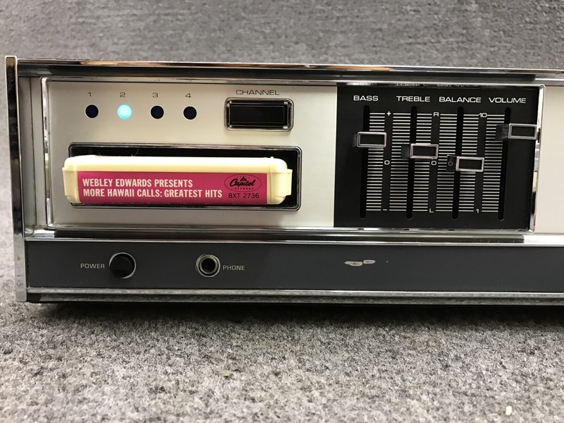 Mid Century Columbia Records Masterwork AM/FM/MPX Receiver 8 Track Player - 557