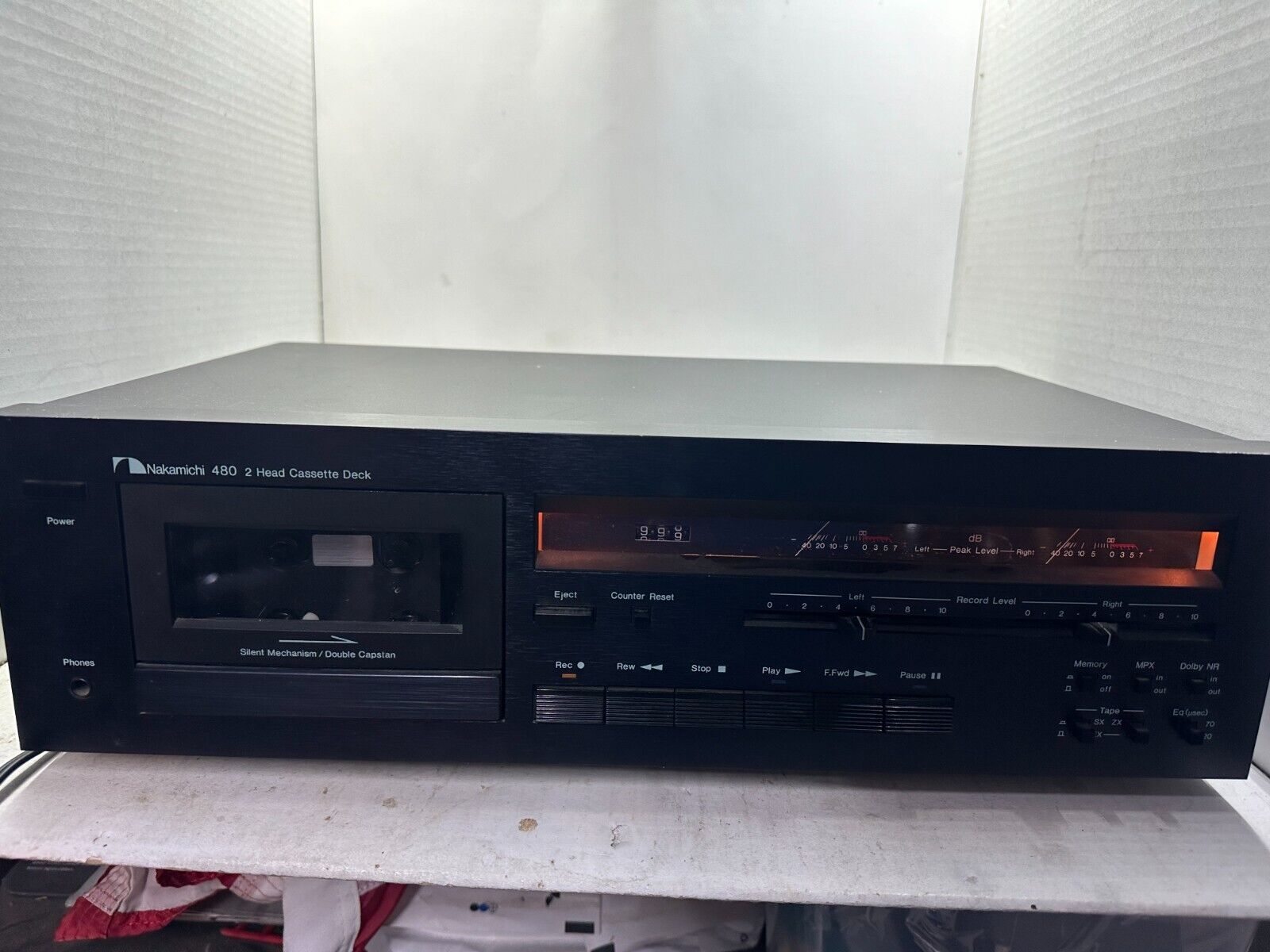Nakamichi 480 2 Head Cassette Deck | Nakamichi 480 Cassette Deck Nakamichi 480 2 Head Cassette Deck | Nakamichi 480 Cassette Deck