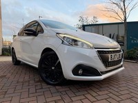 2017 Peugeot 208 1.2 PureTech Black Edition Euro 6 3dr HATCHBACK Petrol Manual