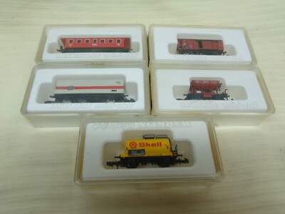 5Marklin Mini Z Scale Train Cars 87018611861586248639 MINT N.O.S.