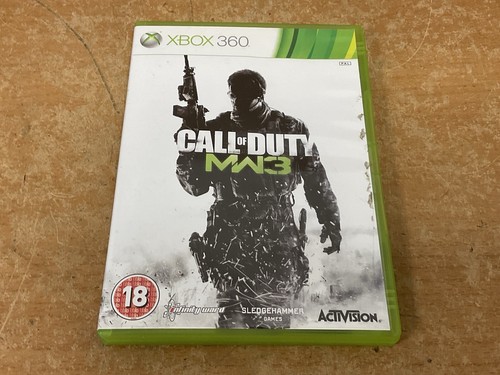 Call Of Duty Xbox 360 Modern Warfare 3 Video Game Disc Shooter