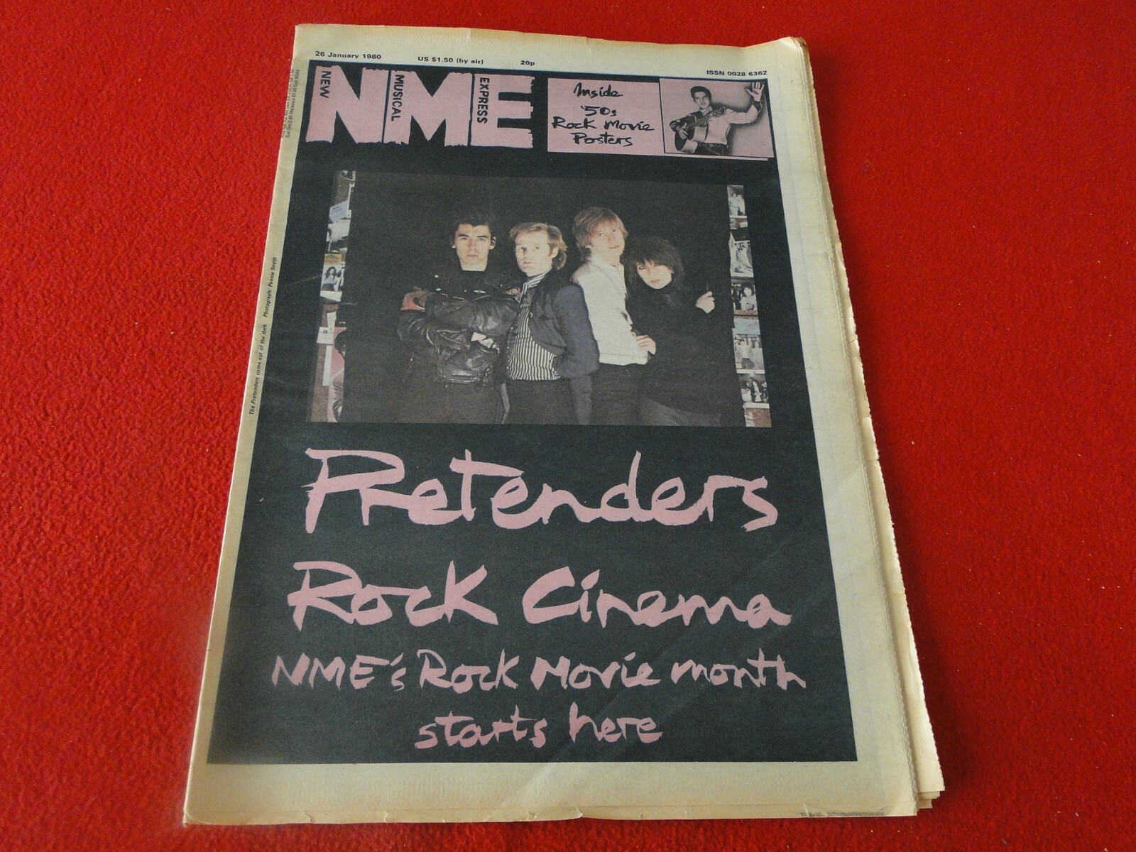 Vintage Rock N Roll Pulp Newspaper/Magazine New Musical