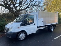 FORD TRANSIT 2014 TOOLBOX TIPPER ARB ARBORIST TREE SURGEON 1 COUNCIL OWNER 
