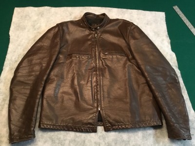 vintage brooks leather jacket