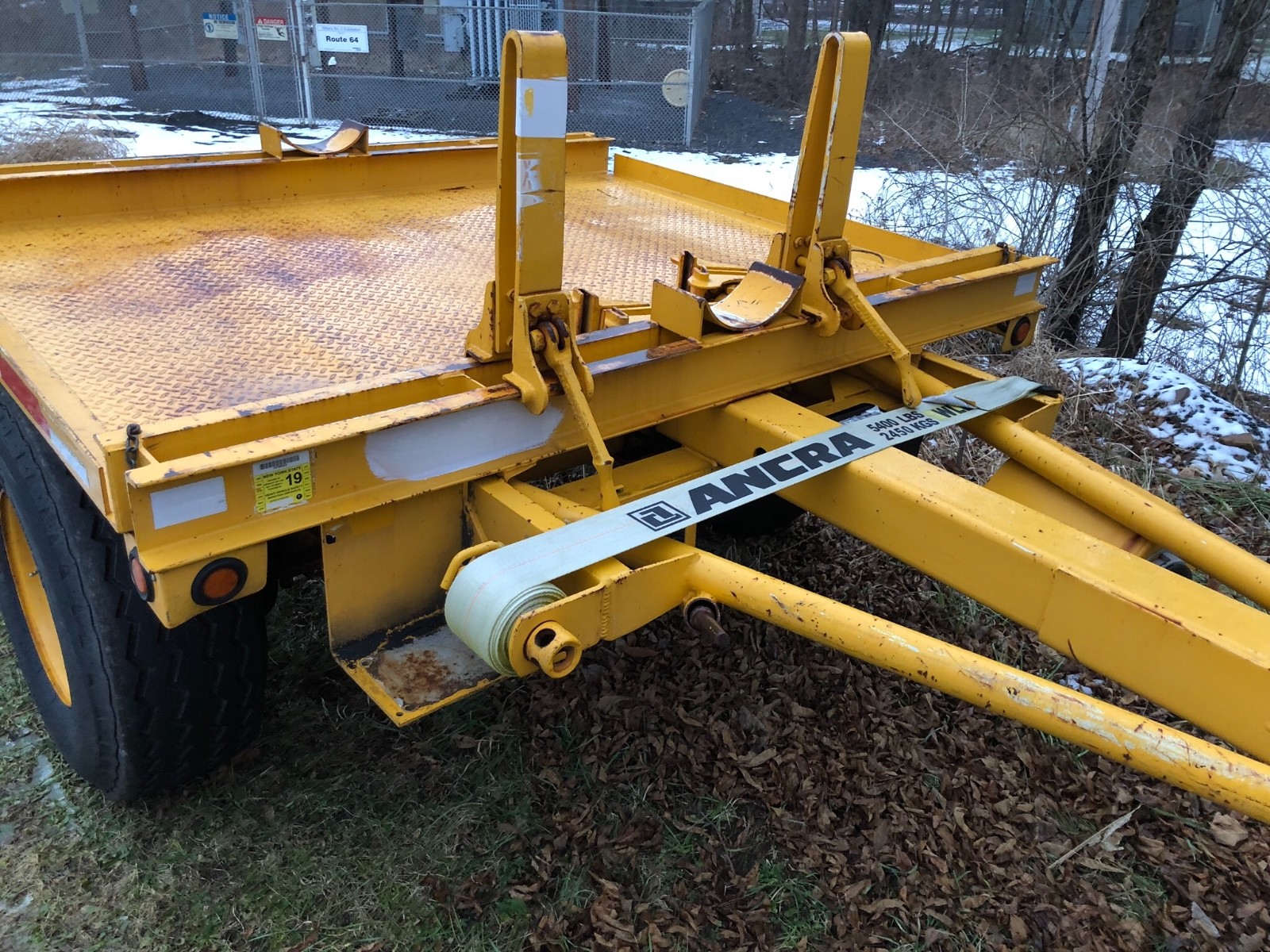 2000 truco pole trailer non expandable