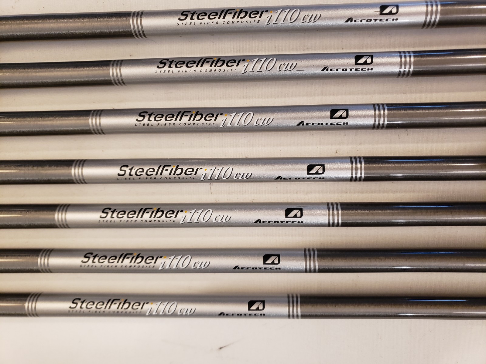 Used Callaway Apex Pro 24 Iron Set (4-PW) 7 Irons AeroTech SteelFiber Stiff +.5