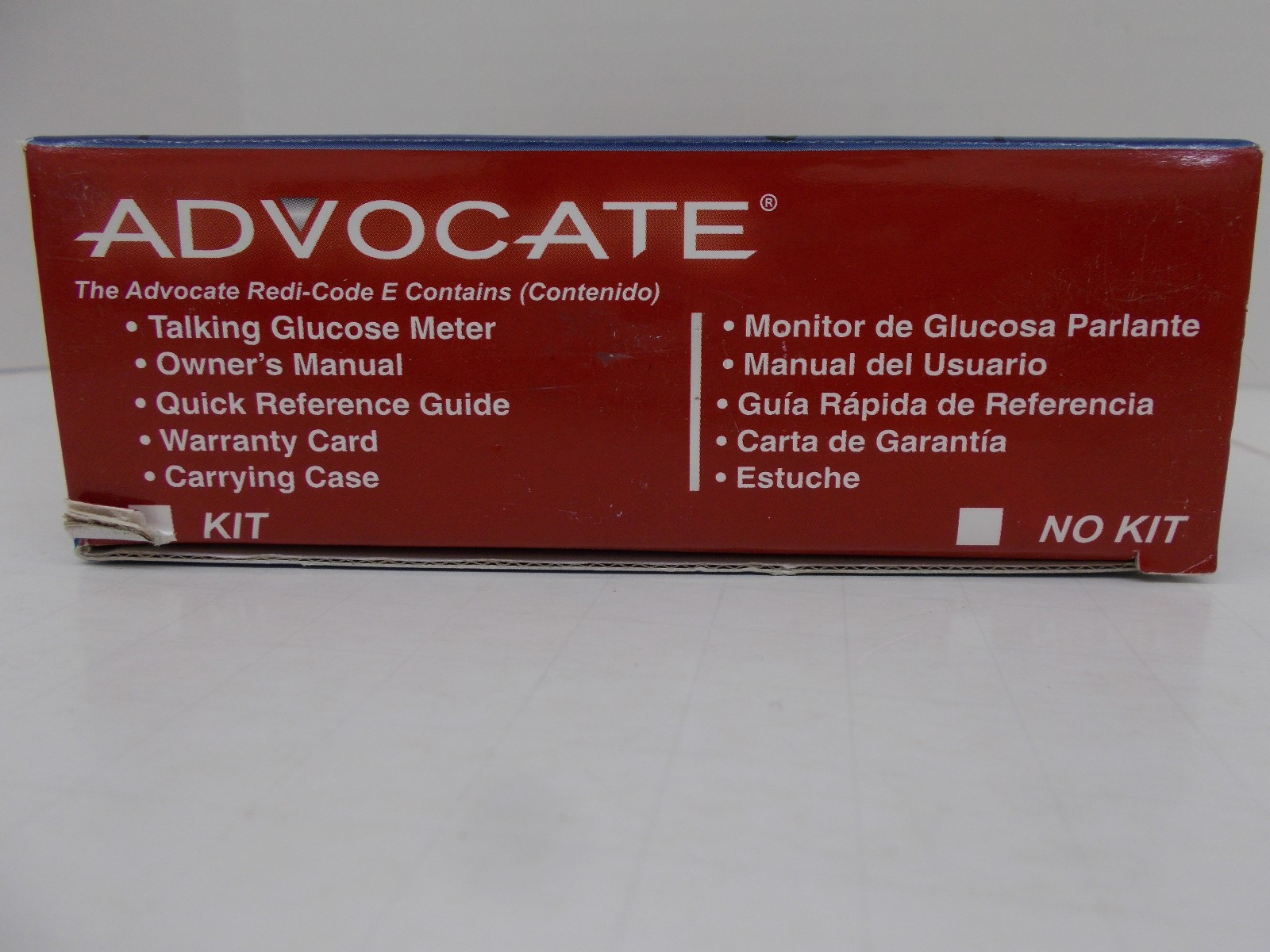 NEW Advocate Redi-Code Speaking Glucose Meter Monitoring Kit & 100 Lancets