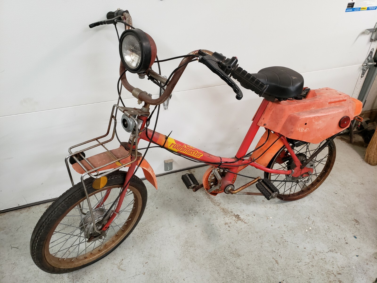 AMF Roadmaster A110 Moped, complete, circa 1978 funky cool, NR!