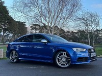 2015 Audi S3 2.0 TFSI S Tronic quattro Euro 6 (s/s) 4dr (Nav) SALOON Petrol Auto