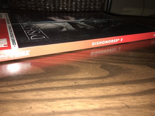 Dishonored 2 Official Players StrategyGuide Walkthrough Book NEW