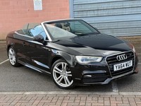 2015 Audi A3 2.0 TDI S Line 2dr/£20 ROAD TAX CONVERTIBLE Diesel Manual