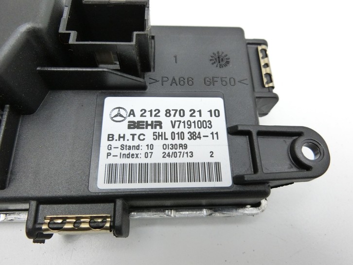 Mercedes W204 S204 C250 07-14 Widerstand Gebläse Lüfter Mercedes W204 S204 C250 07-14 29.08.2013 A2128702110... Vorschau 2