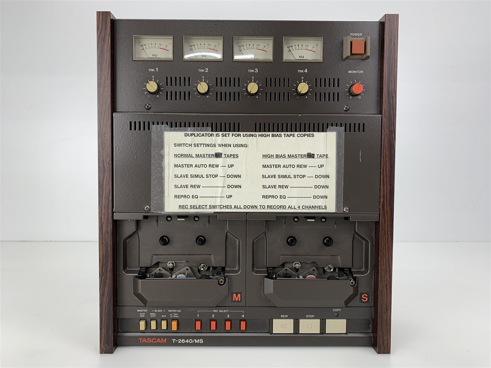 美品】TEAC カセットデュプリケーター T-2640/MS