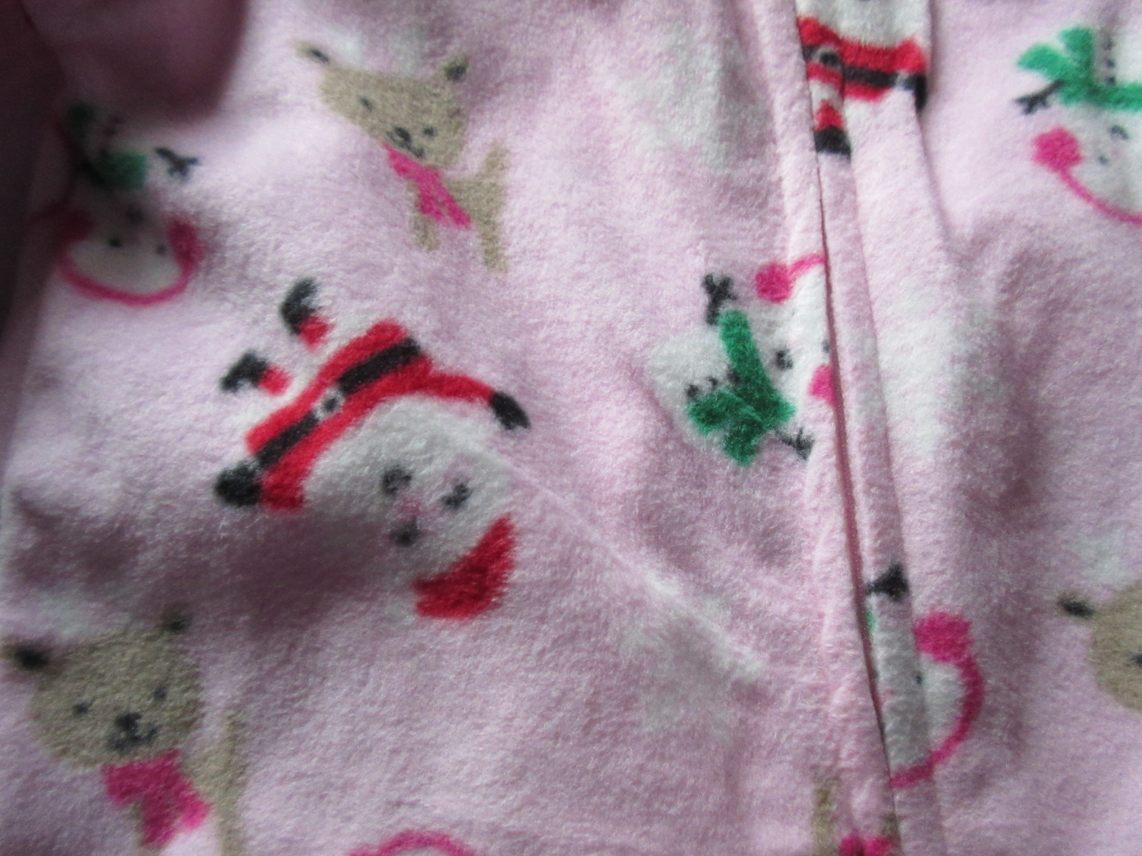 NWT 0-3 m Girl Sleeper Child of Mine Zip Snap Top 