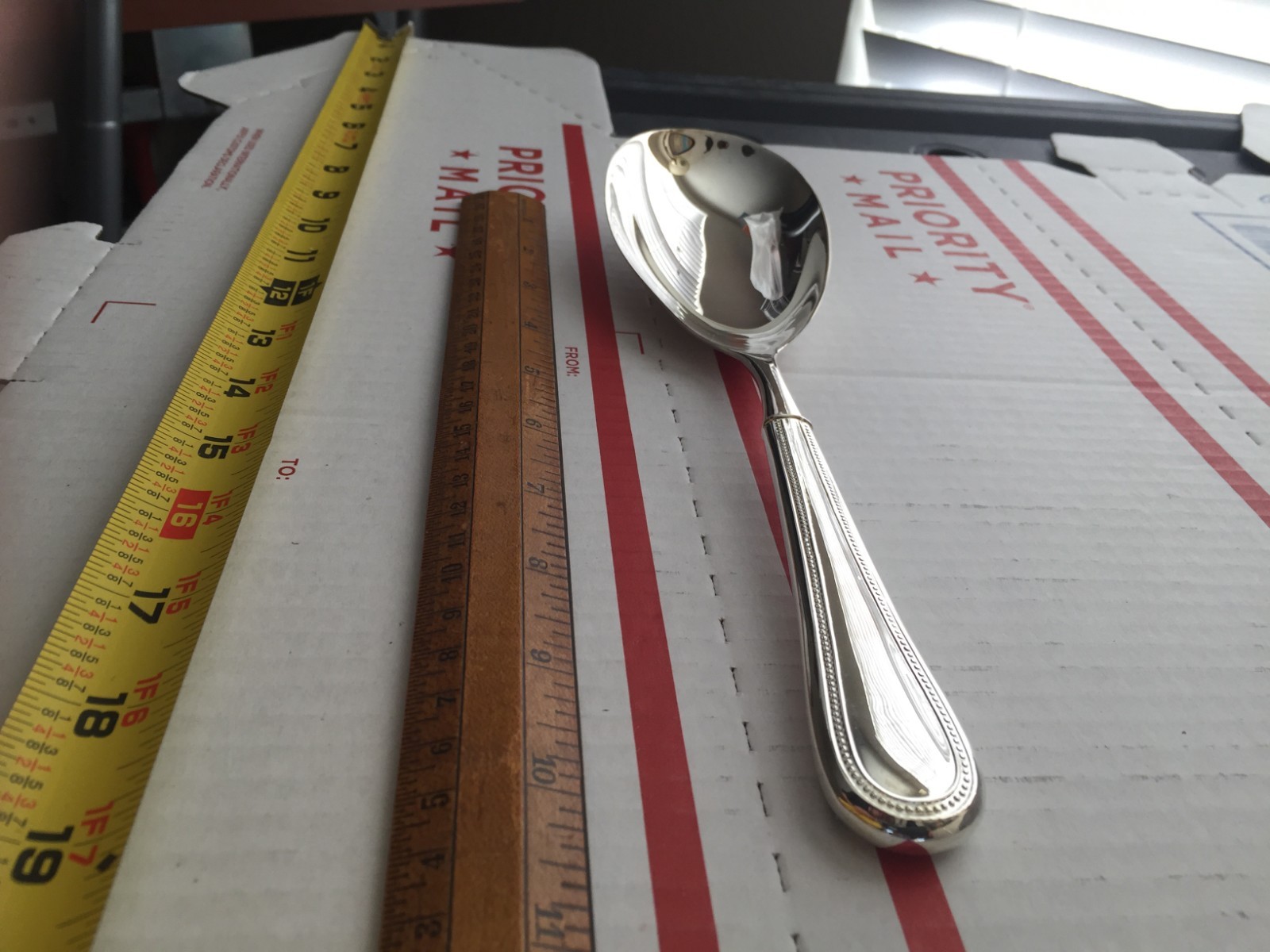 Towle Beaded Silverplate 10.5