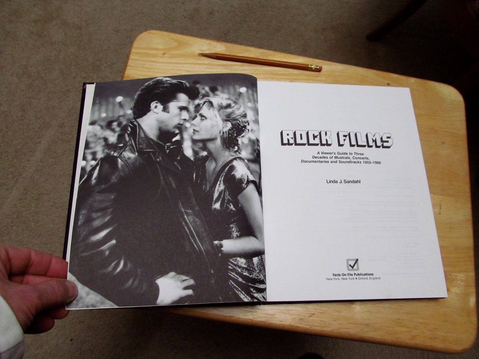貴重本 ROCK FILMS - Linda J. Sandahl Rock Films Linda Sandahl Hardcover 1987 Rock n Roll Movies