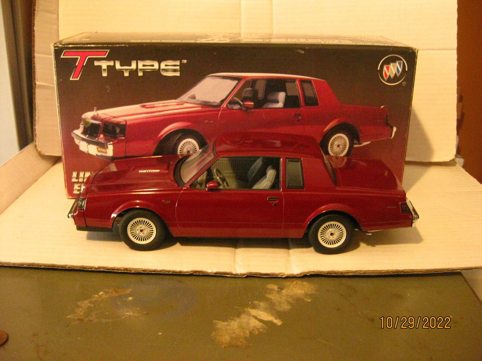 ミニカー GMP 1/18 Buick Regal Grand National 1987 Buick Grand National 1:18 Scale GMP 10th Anniversary