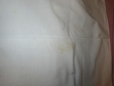 2 Vintage Muslin/Cotton Tea Towels -Embroidered & Appliquéd - Sunbonnet Sue