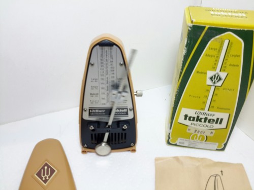 Wittner Taktell Piccolo Metronome Made Germany 835, w/Box & Instructions