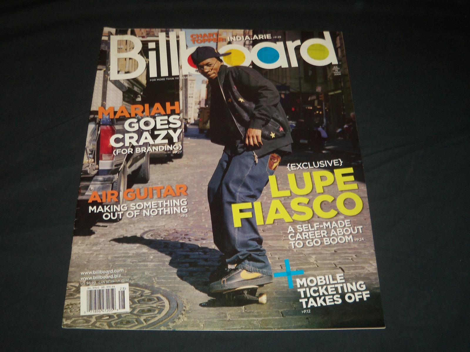 2006 JULY 15 BILLBOARD MAGAZINE - GREAT MUSIC ADS TOP 100